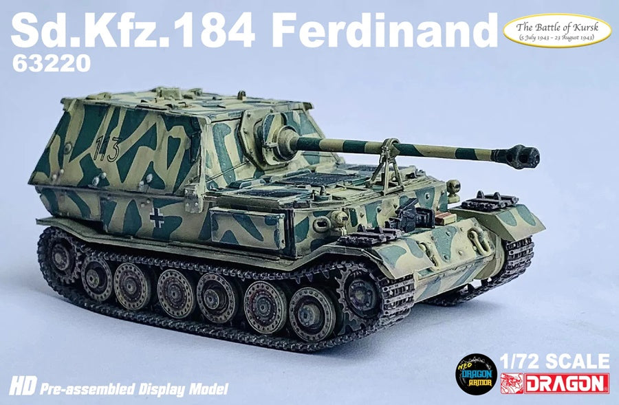 Sd.Kfz.184 Ferdinand s.Pz.Jg.Abt.653 Kursk 1943 Neo Dragon Armor 1/72 63220