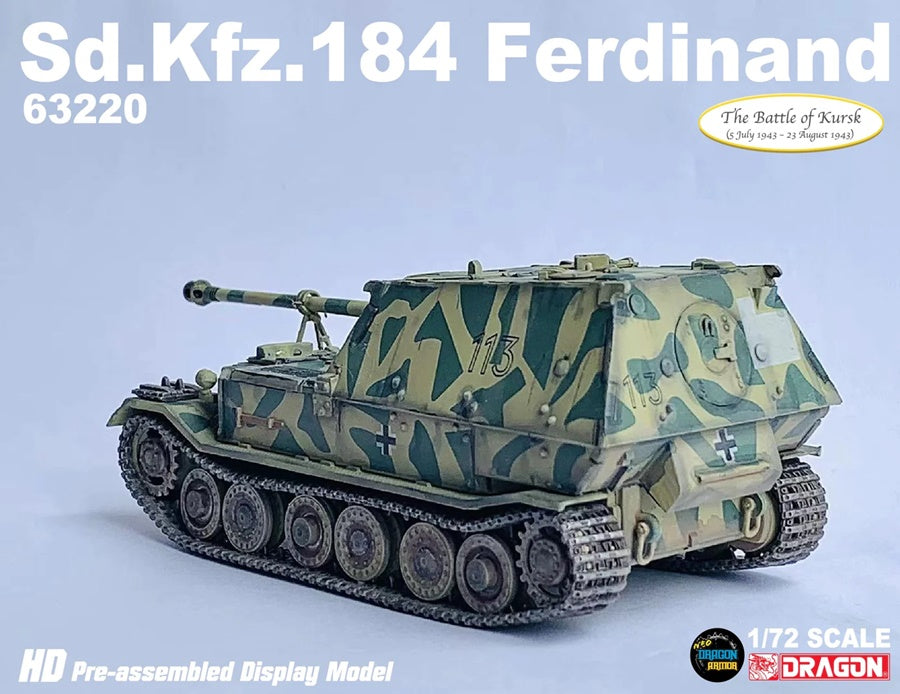 Sd.Kfz.184 Ferdinand s.Pz.Jg.Abt.653 Kursk 1943 Neo Dragon Armor 1/72 63220