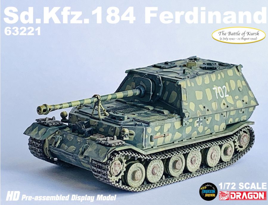 Sd.Kfz.184 Ferdinand s.Pz.Jg.Abt.654 Kursk 1943 Neo Dragon Armor 1/72 63221