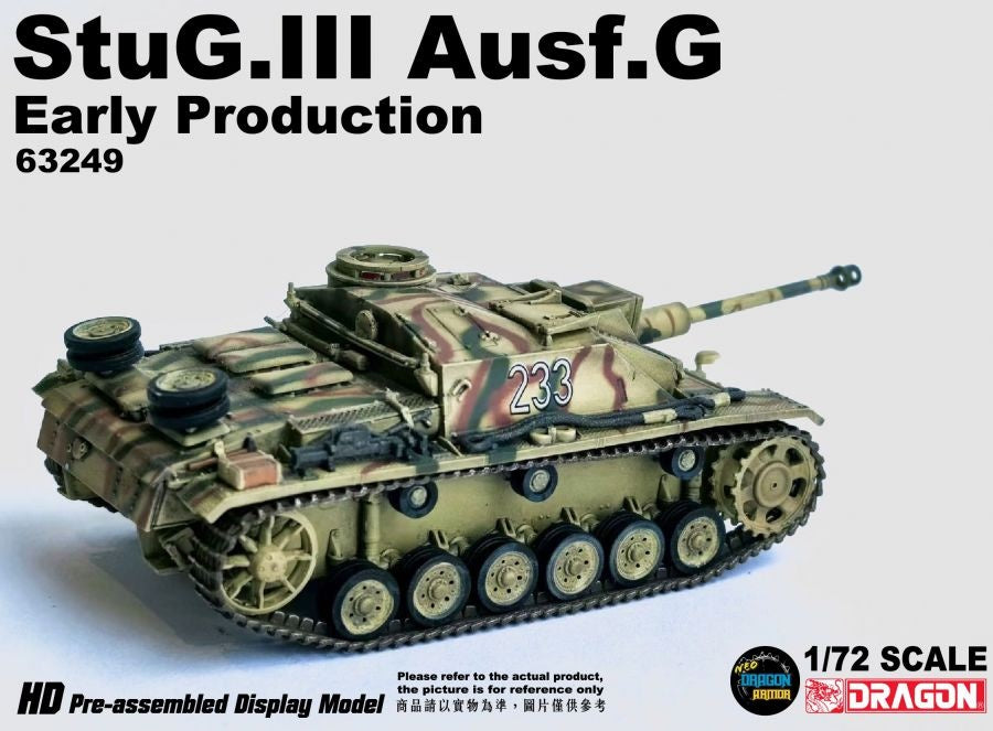 StuG.III Ausf.G Early Production Pz.Abt.103 November 1943 DRAGON 1/72 63249