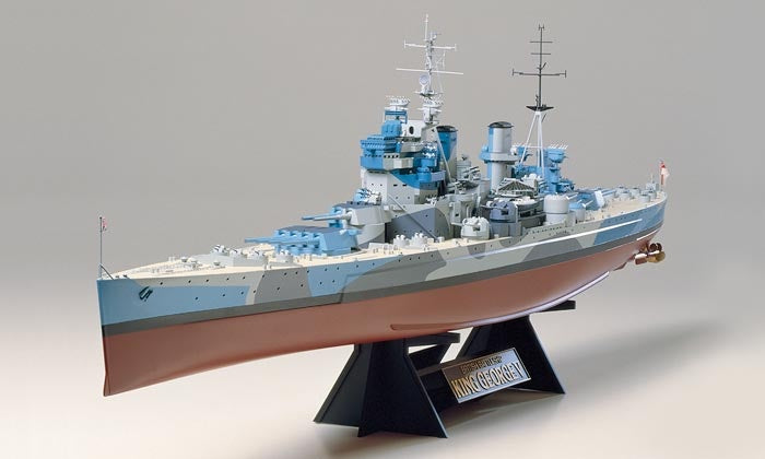 British Battleship King George V TAMIYA 1/350 plastic kit 78010