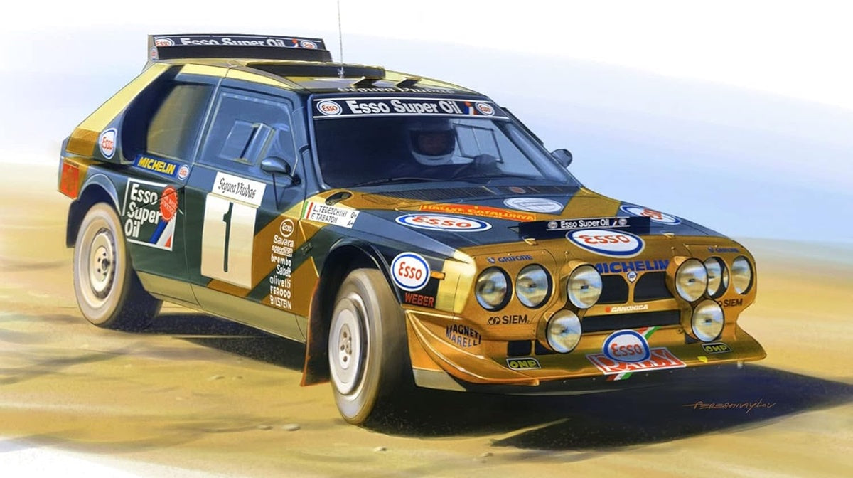 Lancia Delta S4 1986 Catalan Rally Winner BEEMAX 1/24 BX24034