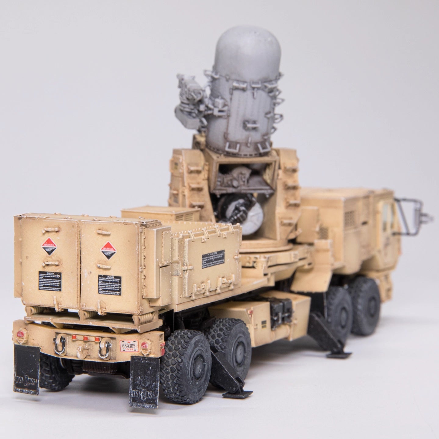 U.S. C-RAM Dense Array Air Defense System (HEMTT A3 Chassis) AM 1/72 finished model