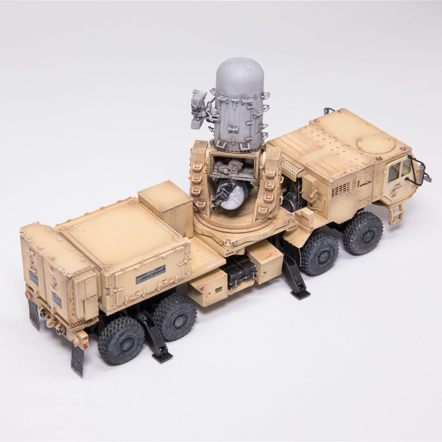 U.S. C-RAM Dense Array Air Defense System (HEMTT A3 Chassis) AM 1/72 finished model