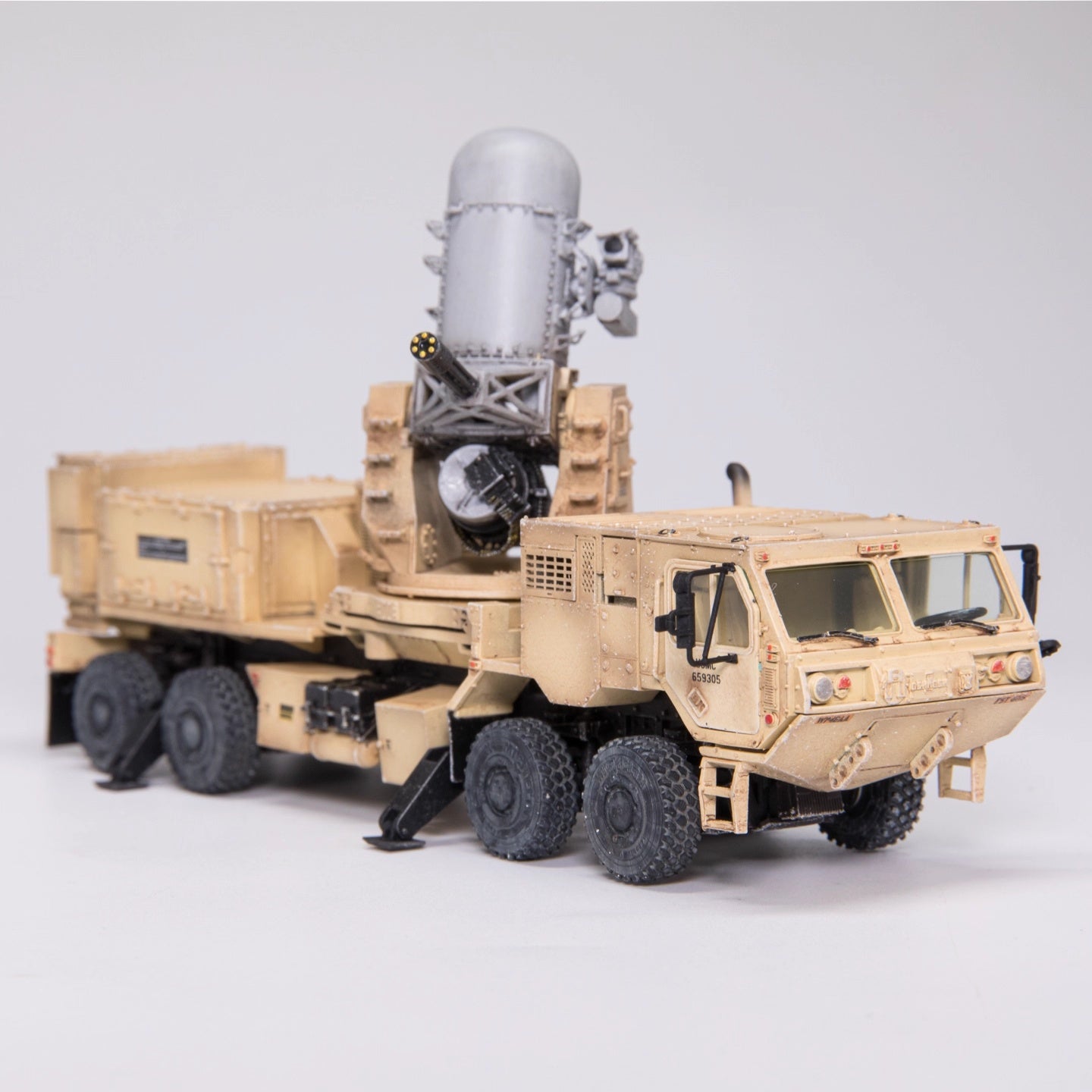 U.S. C-RAM Dense Array Air Defense System (HEMTT A3 Chassis) AM 1/72 finished model