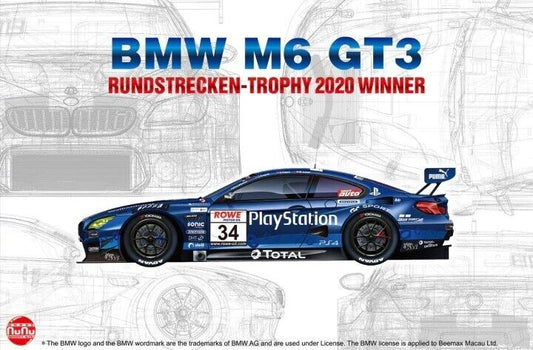 BMW M6 GT3 Rundstrecken-Trophy 2020 Winner HOBBY NuNu 1/24 PN24027