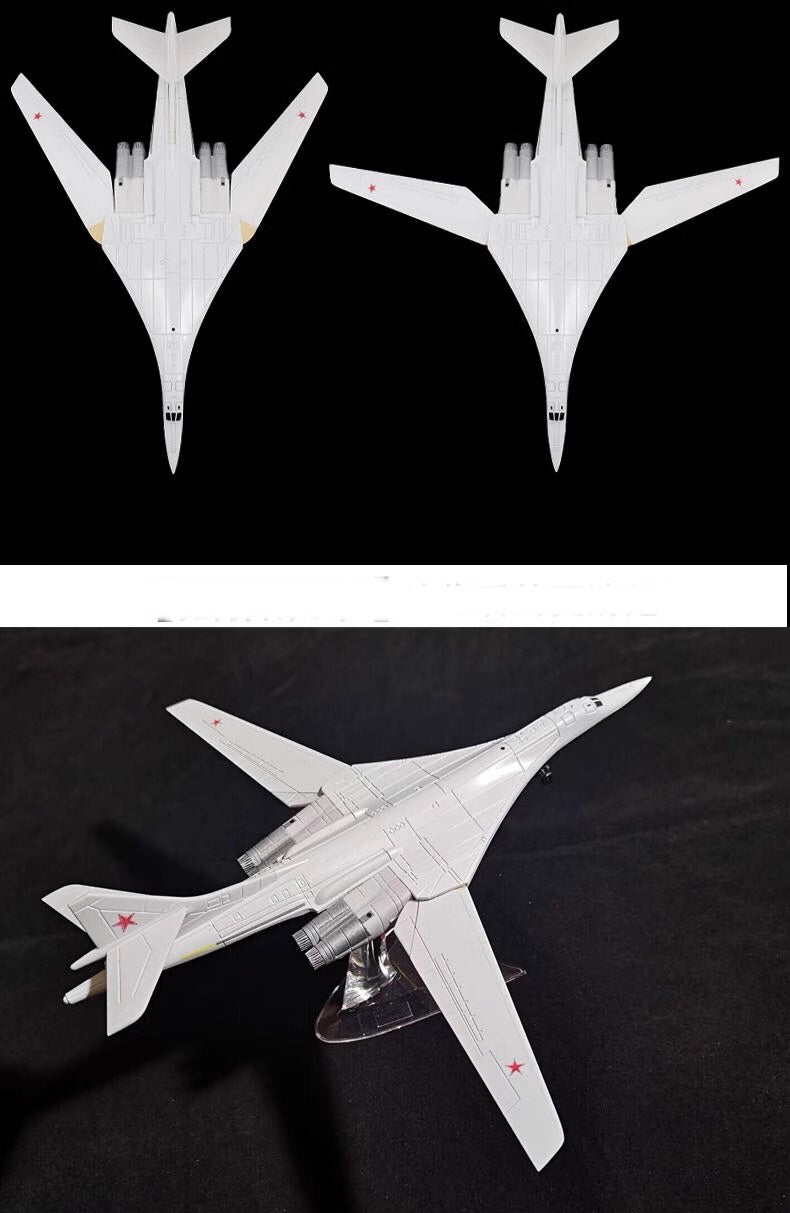 Russian Air Force Tu-160 "Blackjack" WLTK 1/144 die-cast model