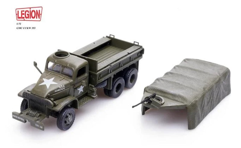 GMC CCKW 353 Truck Set (2 in 1 with accessories) LEGION 1/72 12012A/B