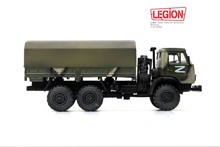 KAMAZ 4310 Truck Eastern Ukrainian Militia LEGION 1/72 12061LC