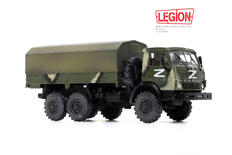 KAMAZ 4310 Truck Eastern Ukrainian Militia LEGION 1/72 12061LC