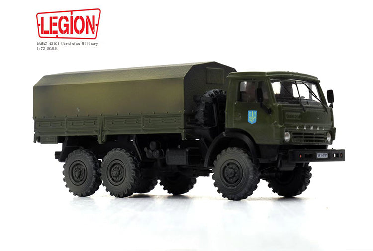KAMAZ 4310 Truck Ukrainian Military LEGION 1/72 12061LD