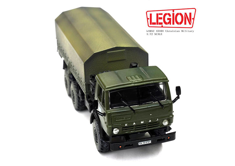 KAMAZ 4310 Truck Ukrainian Military LEGION 1/72 12061LD