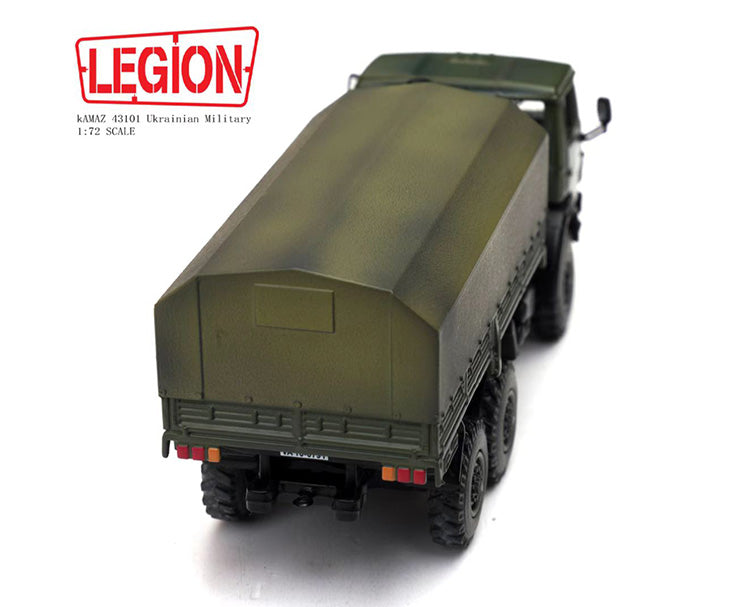KAMAZ 4310 Truck Ukrainian Military LEGION 1/72 12061LD
