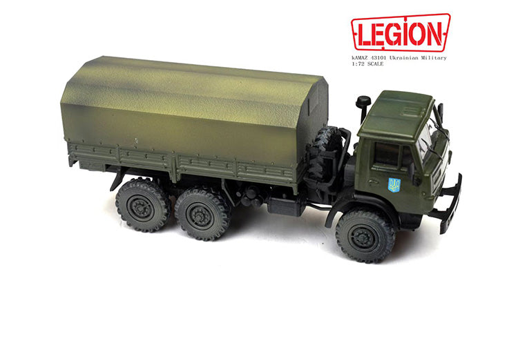 KAMAZ 4310 Truck Ukrainian Military LEGION 1/72 12061LD