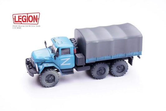 ZIL-131 Russian Aid Militia Truck LEGION 1/72 12064LA