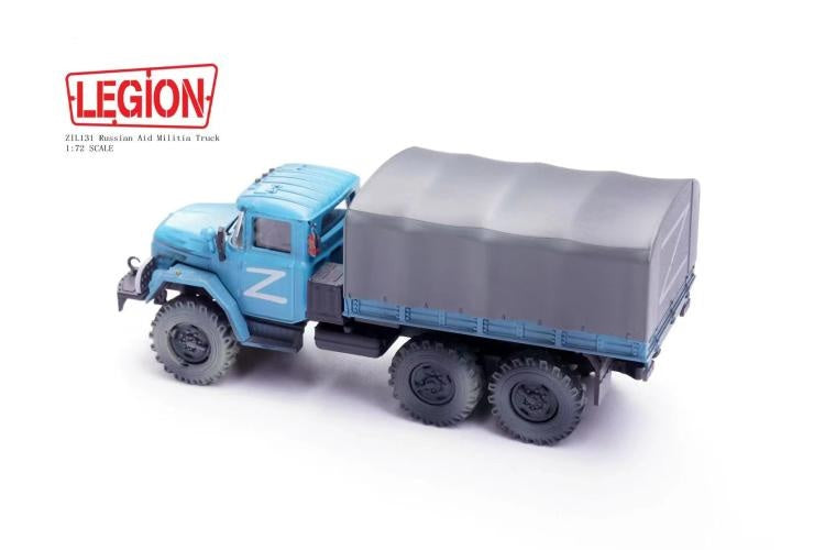 ZIL-131 Russian Aid Militia Truck LEGION 1/72 12064LA