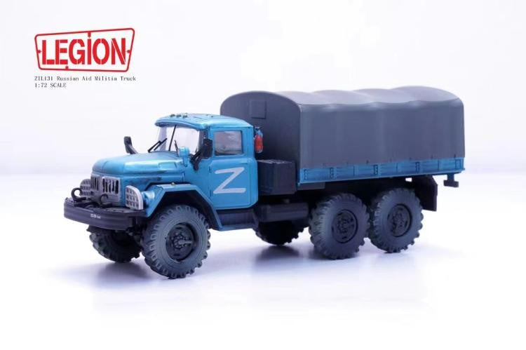 ZIL-131 Russian Aid Militia Truck LEGION 1/72 12064LA