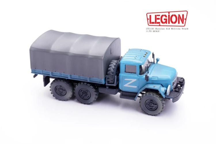 ZIL-131 Russian Aid Militia Truck LEGION 1/72 12064LA