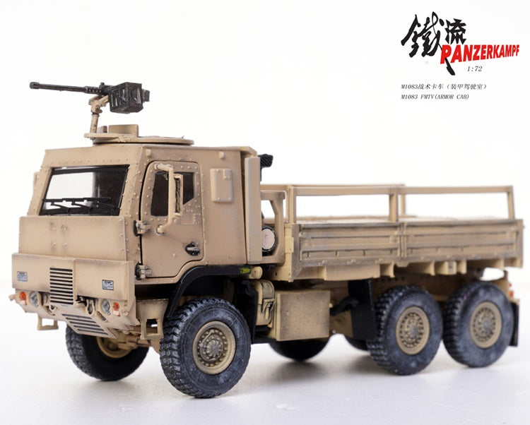 US M1083 Medium Tactical Vehicle with Gun (desert) PANZERKAMPF 1:72 12219PA