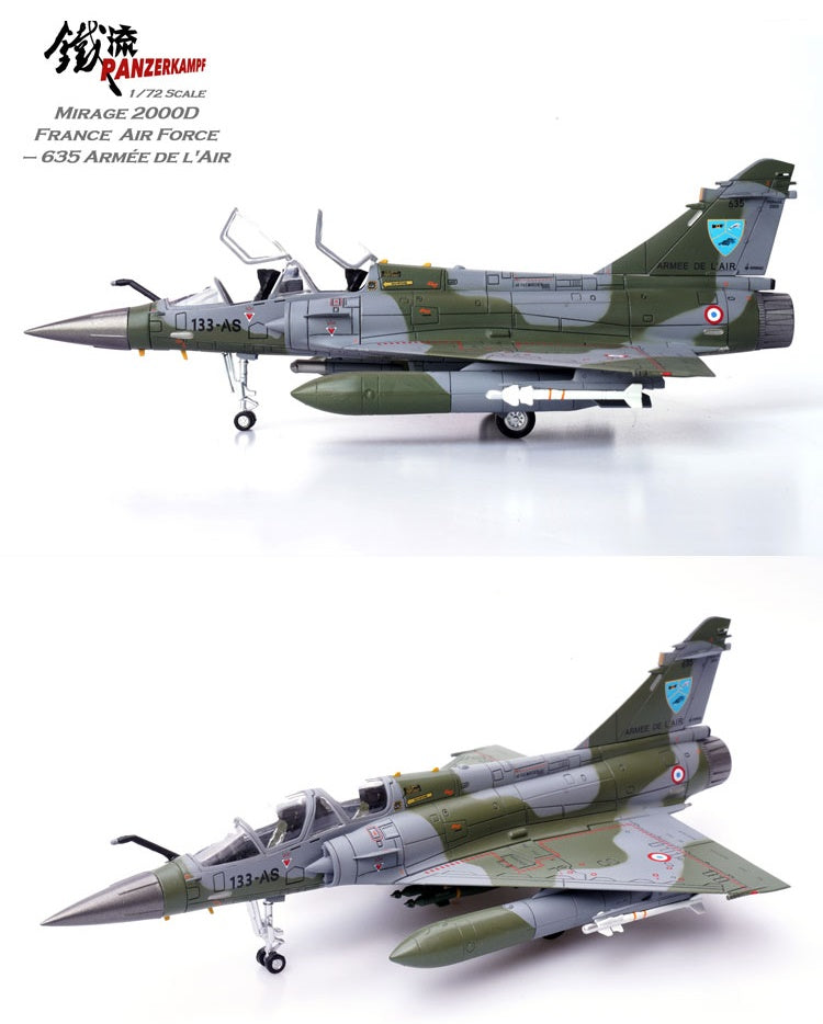 Mirage 2000D France AF 635 Armée de l'Air PANZERKAMPF 1:72 14625PD