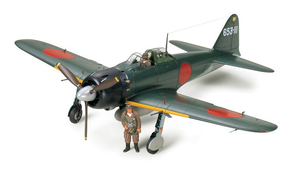 Mitsubishi A6M5 Zero Model 52 (Zeke) TAMIYA 1:32 plastic kit 60318