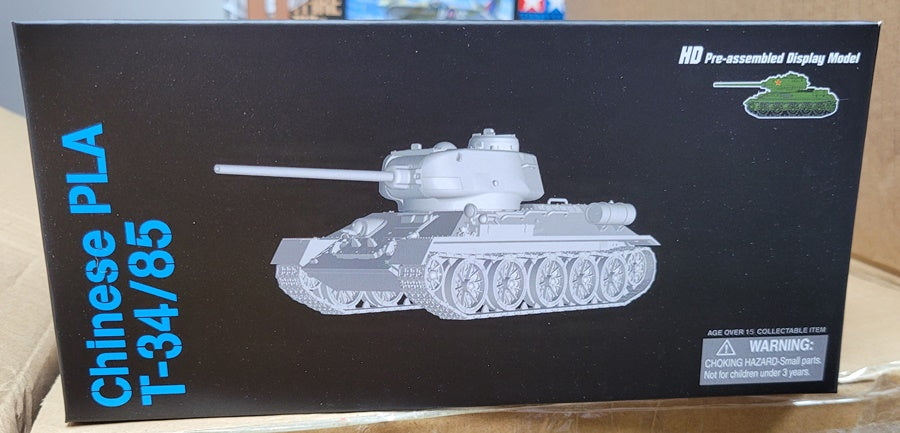 Chinese PLA T-34/85 Dragon Armor 1/72 63120