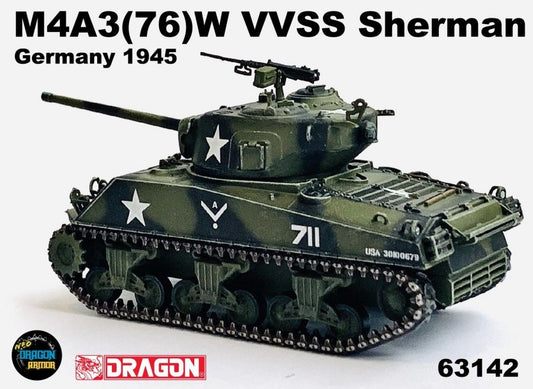 M4A3(76)W VVSS Sherman Germany 1945 DRAGON ARMOR 1/72 63142
