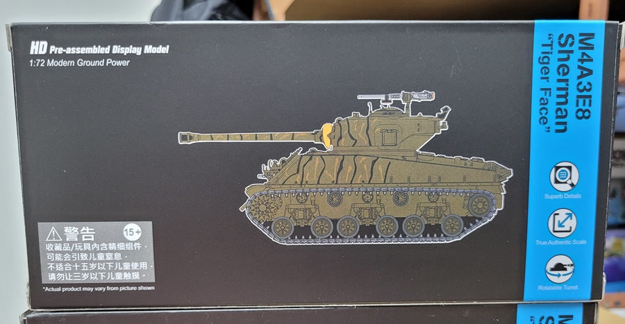 M4A3E8 Sherman 24th Infantry Div. Han River, Korea 1951 DRAGON ARMOR 1/72 63151
