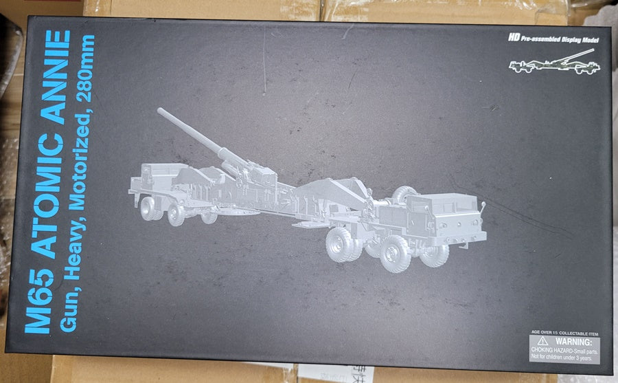 M65 ATOMIC ANNIE 280mm Motorized Heavy Gun (Traveling Mode) Dragon Armor 1/72 63159