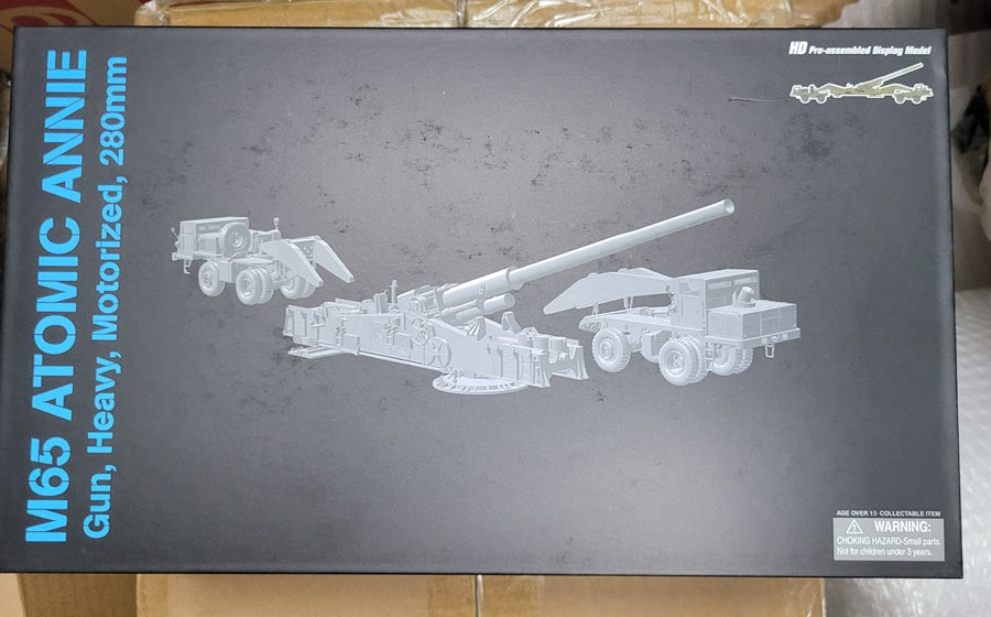 M65 ATOMIC ANNIE 280mm Motorized Heavy Gun (Firing Mode) Dragon Armor 1/72 63160