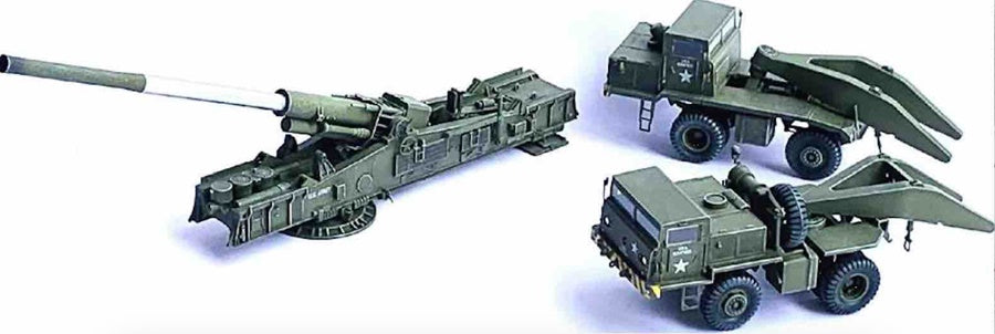 M65 ATOMIC ANNIE 280mm Motorized Heavy Gun (Firing Mode) Dragon Armor 1/72 63160