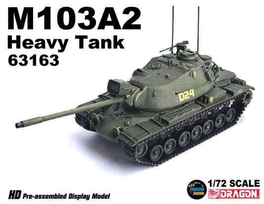 M103A2 Heavy Tank DRAGON ARMOR 1:72 63163