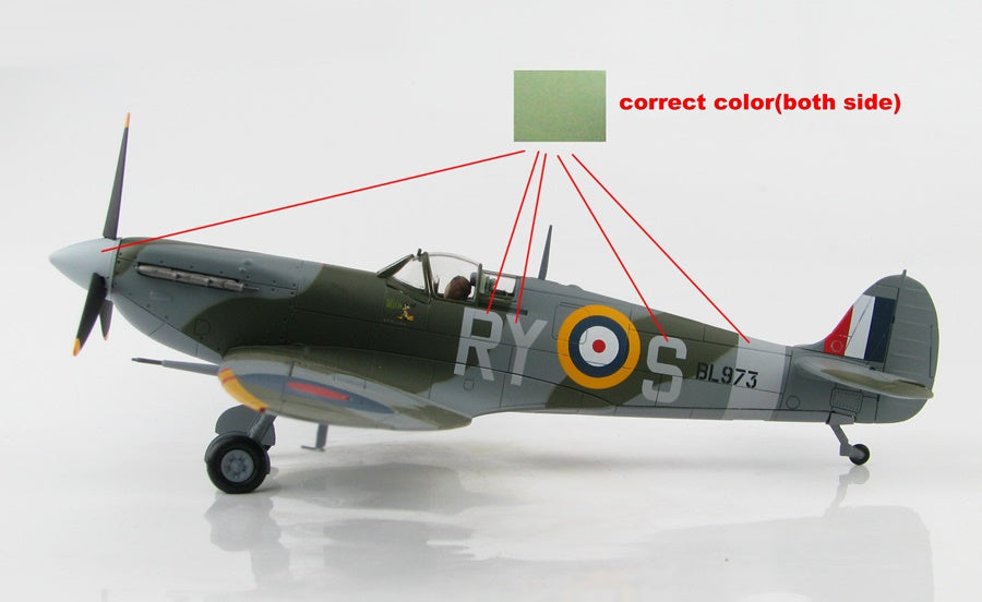 Spitfire Mk. Vb BL973/RY- S, F/L Stanislav Fejfar Hobby Master 1:48 HA7853