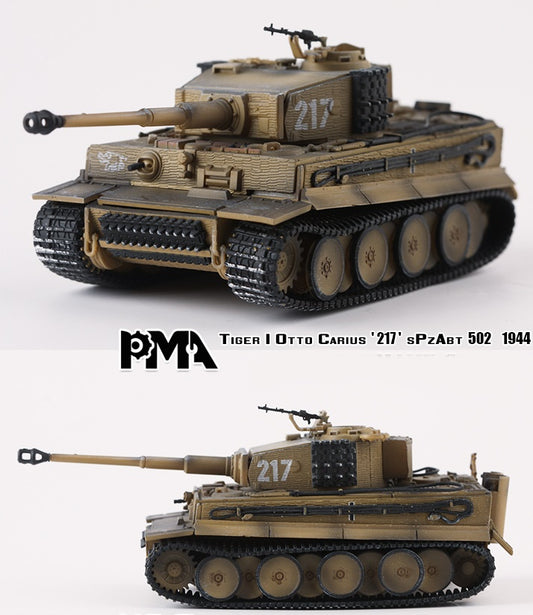 TIGER I MID OTTO CARIUS ‘217’ PMA 1:72 P0331