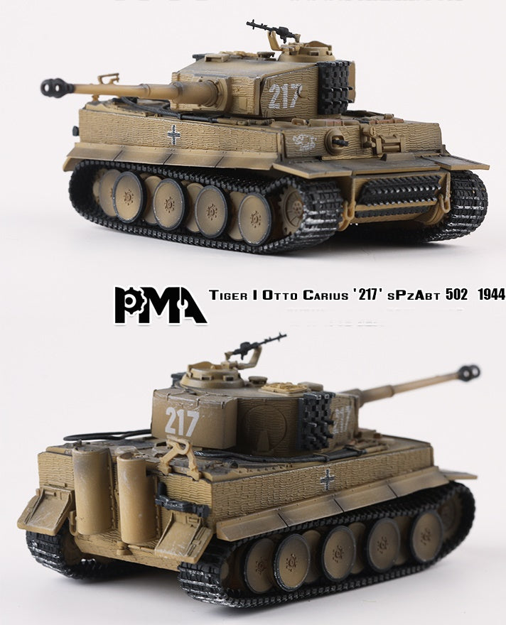 TIGER I MID OTTO CARIUS ‘217’ PMA 1:72 P0331