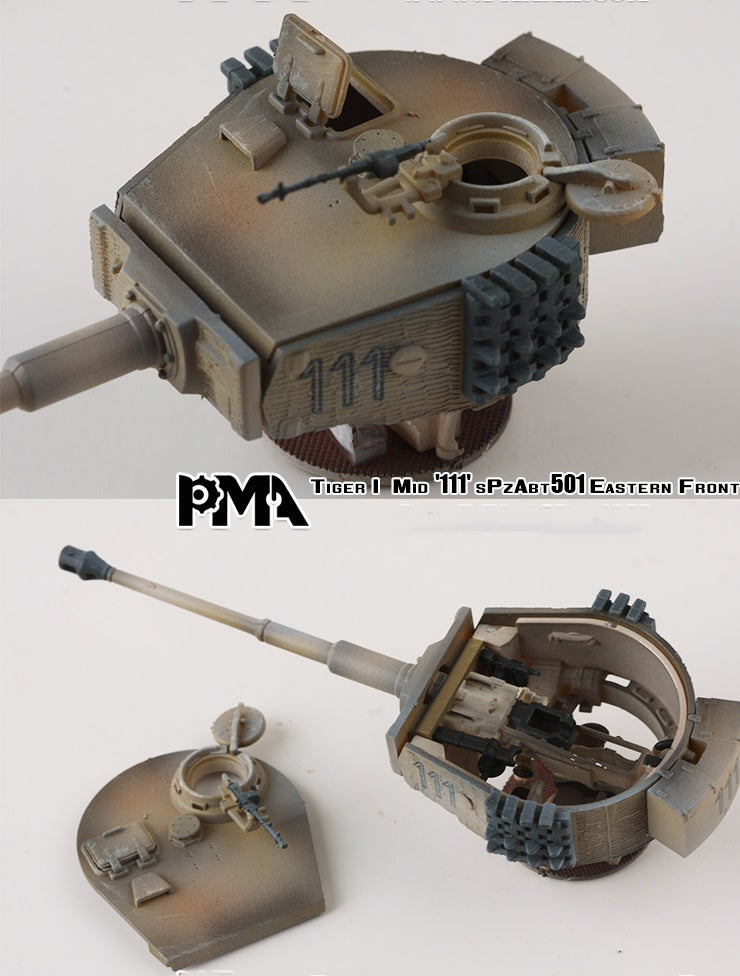 TIGER I MID ‘111’ SPZABT501 EASTERN FRONT PMA 1:72 P0332
