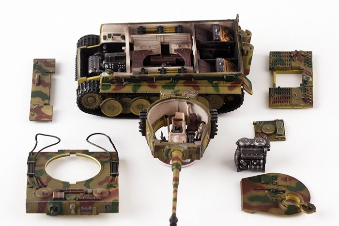 Tiger I (Middle Production) Zimmerit ‚233′ PMA 1:72 P0340