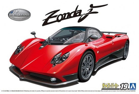 `05 Pagani Zonda F Aoshima 1:24 plastic kit 56035