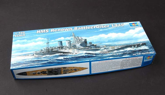 HMS Renown Battlecruiser 1945 TRUMPETER 1/700 plastic kit 05765