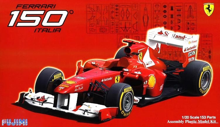 Ferrari 150 Italia F1 Fujimi 1/20 plastic kit 09201