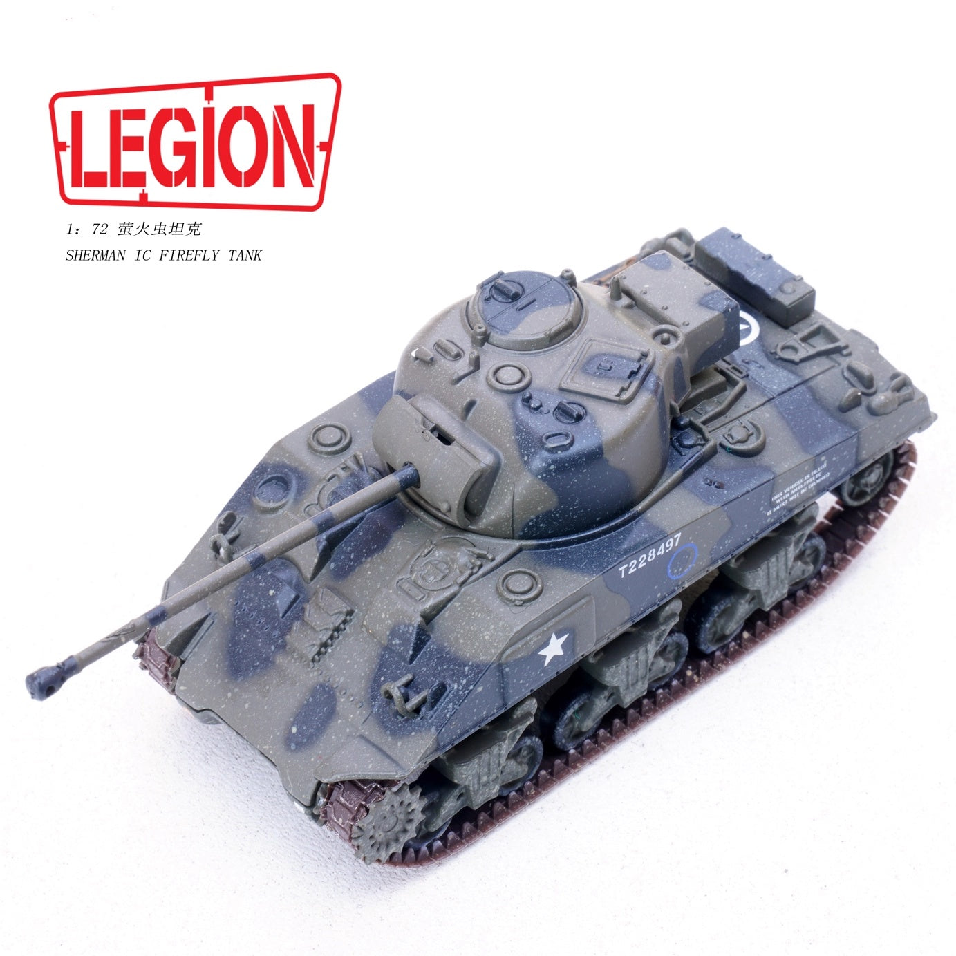 Sherman Firefly VC, 1st Armoured Division, Normandy 1944 LEGION 1:72 12010LI