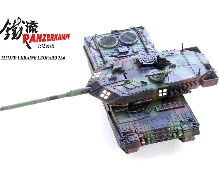 LEOPARD 2A6 Main Battle Tank, Ukrainian Army PANZERKAMPF 1/72 12173PD
