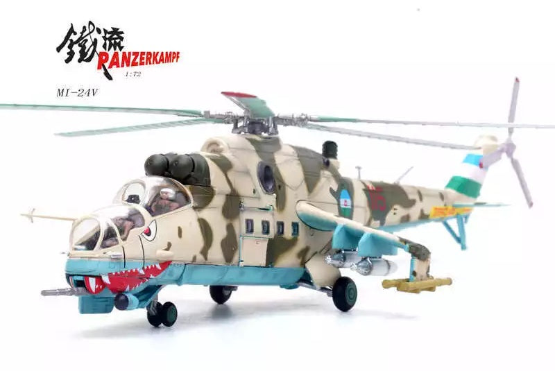 Mil Mi-24V Hind-E Helicopter Azerbaijani Air Force Panzerkampf 1/72 14005PA