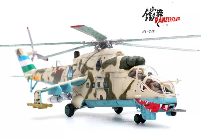 Mil Mi-24V Hind-E Helicopter Azerbaijani Air Force Panzerkampf 1/72 14005PA