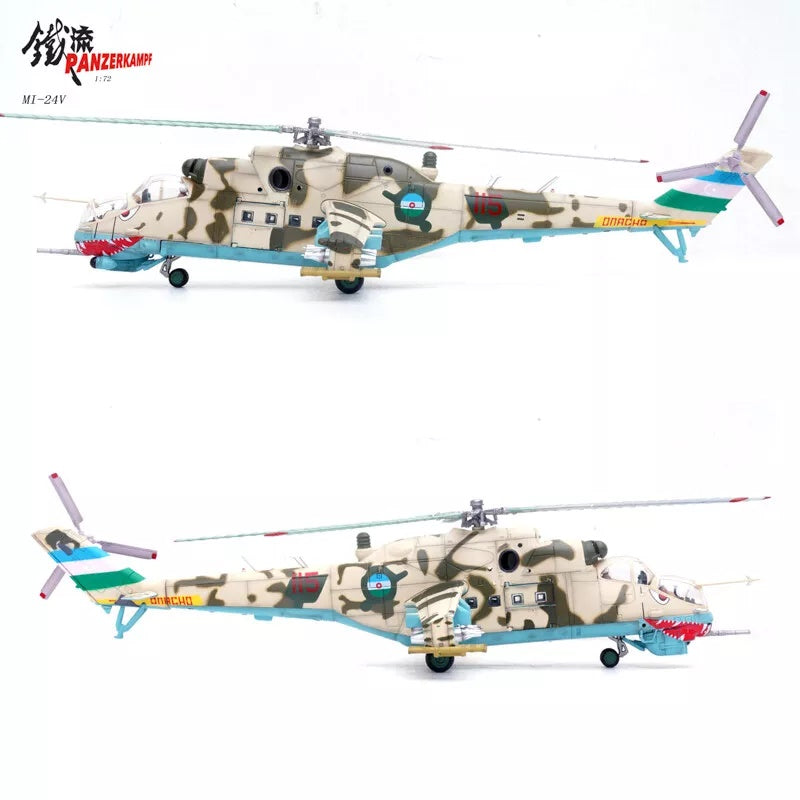 Mil Mi-24V Hind-E Helicopter Azerbaijani Air Force Panzerkampf 1/72 14005PA