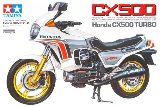 HONDA CX500 TURBO motorcycle Tamiya 1/12 plastic kit 14016