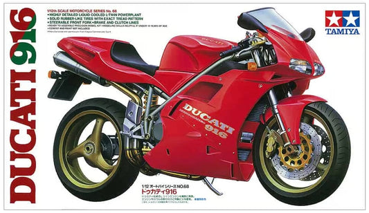 Ducati 916 motorcycle Tamiya 1:12 plastic assembly kit 14068
