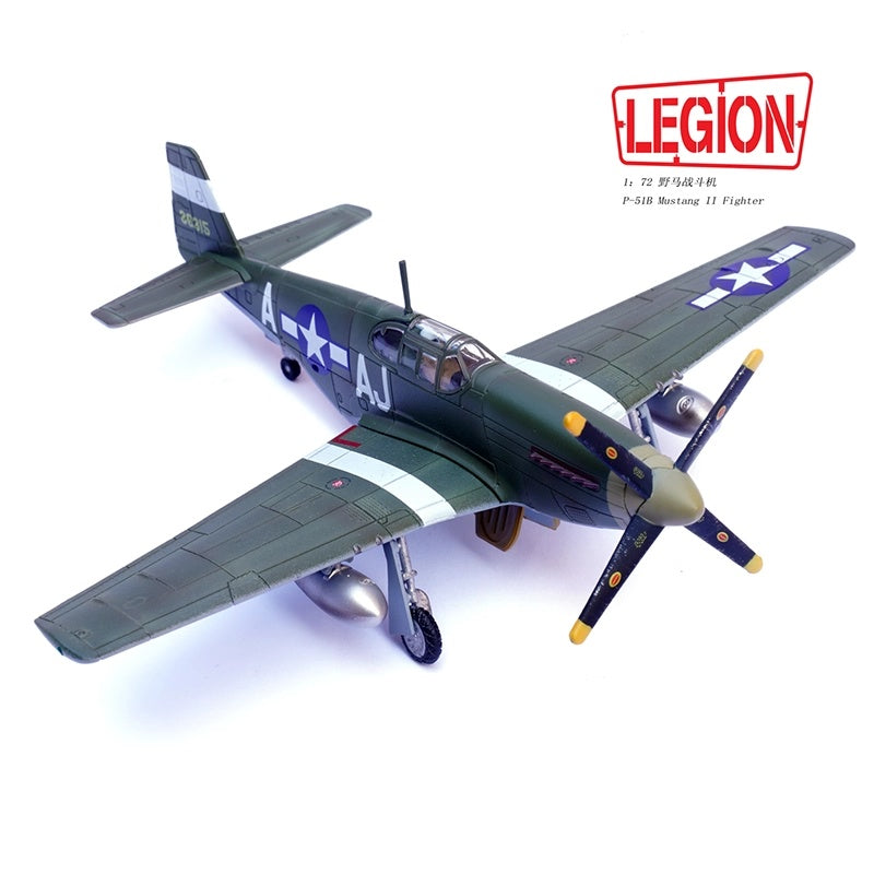 P-51B Mustang II Fighter, “DING HAO” 365th FS, 345th FG, 1943 LEGION 1:72 14606LD