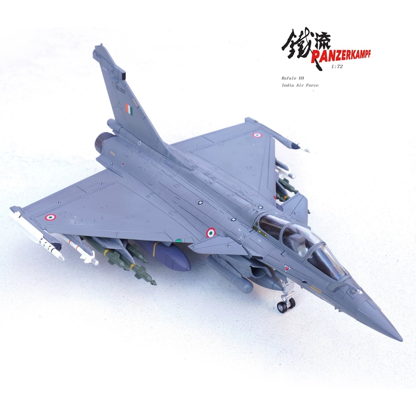 Dassault Rafale EH Indian Air Force BS001 PANZERKAMPF 1/72 14616PD