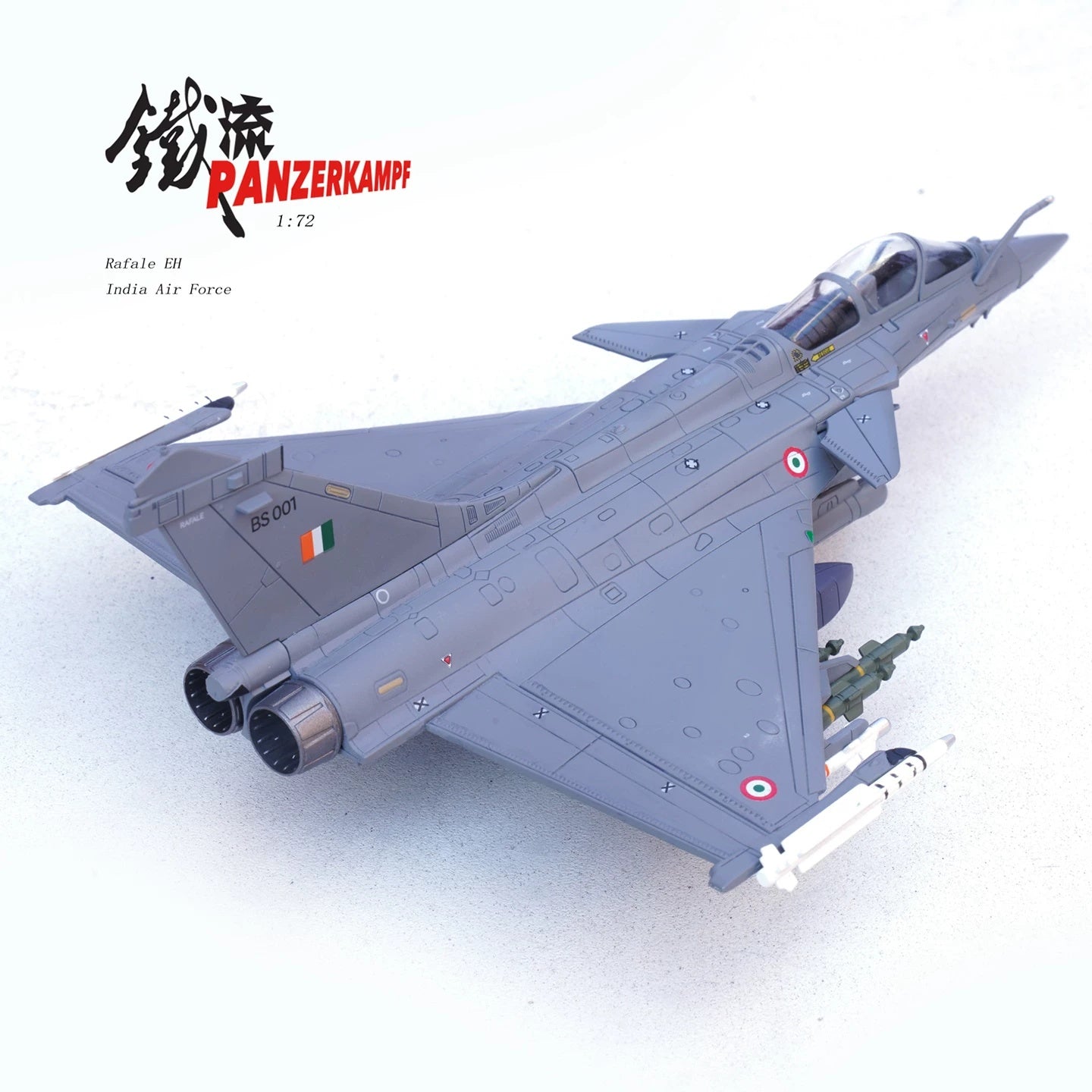 Dassault Rafale EH Indian Air Force BS001 PANZERKAMPF 1/72 14616PD